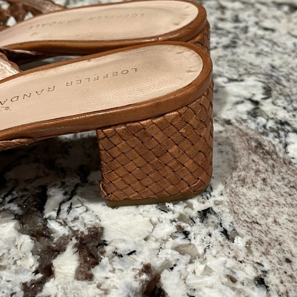 Loeffler Randall Lulu Woven Leather Mule - Picture 10 of 16